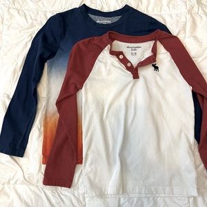 Boys Abercrombie Henley 2 pack